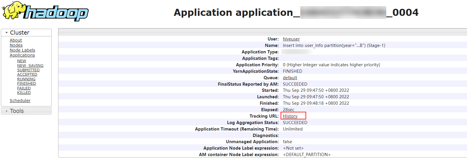 單擊“Tracking URL”后的“ApplicationMaster”或“History”.png